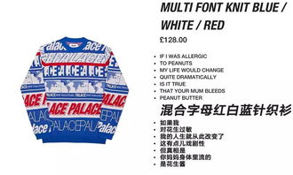 用 google 翻譯 解讀 palace 魔性的產品說明